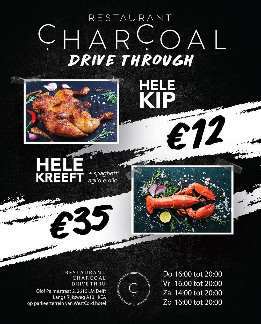 Eindelijk, Vanaf vanmiddag zijn wij open!

Met heerlijke hallal gerechten en een nieuwe menukaart die helemaal aansluit op het kerstseizoen staan wij weer enthousiast voor jullie te grillen. De drive thru is gevestigd langs de A13 op het parkeerterre