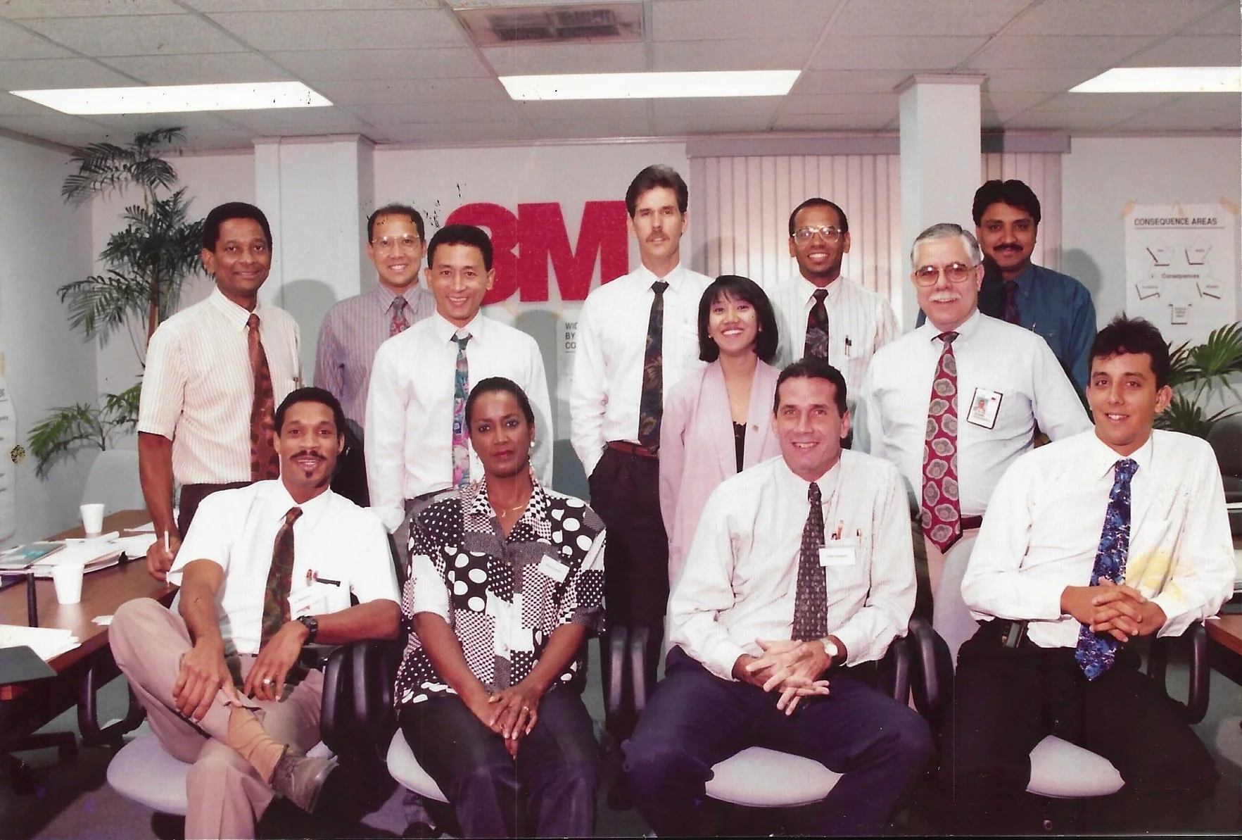  All smiles as 3M management complete the Executive Development Programme conducted by SWF&CO. 