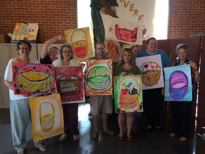 Medicine basket workshop, Unity Church of Columbia