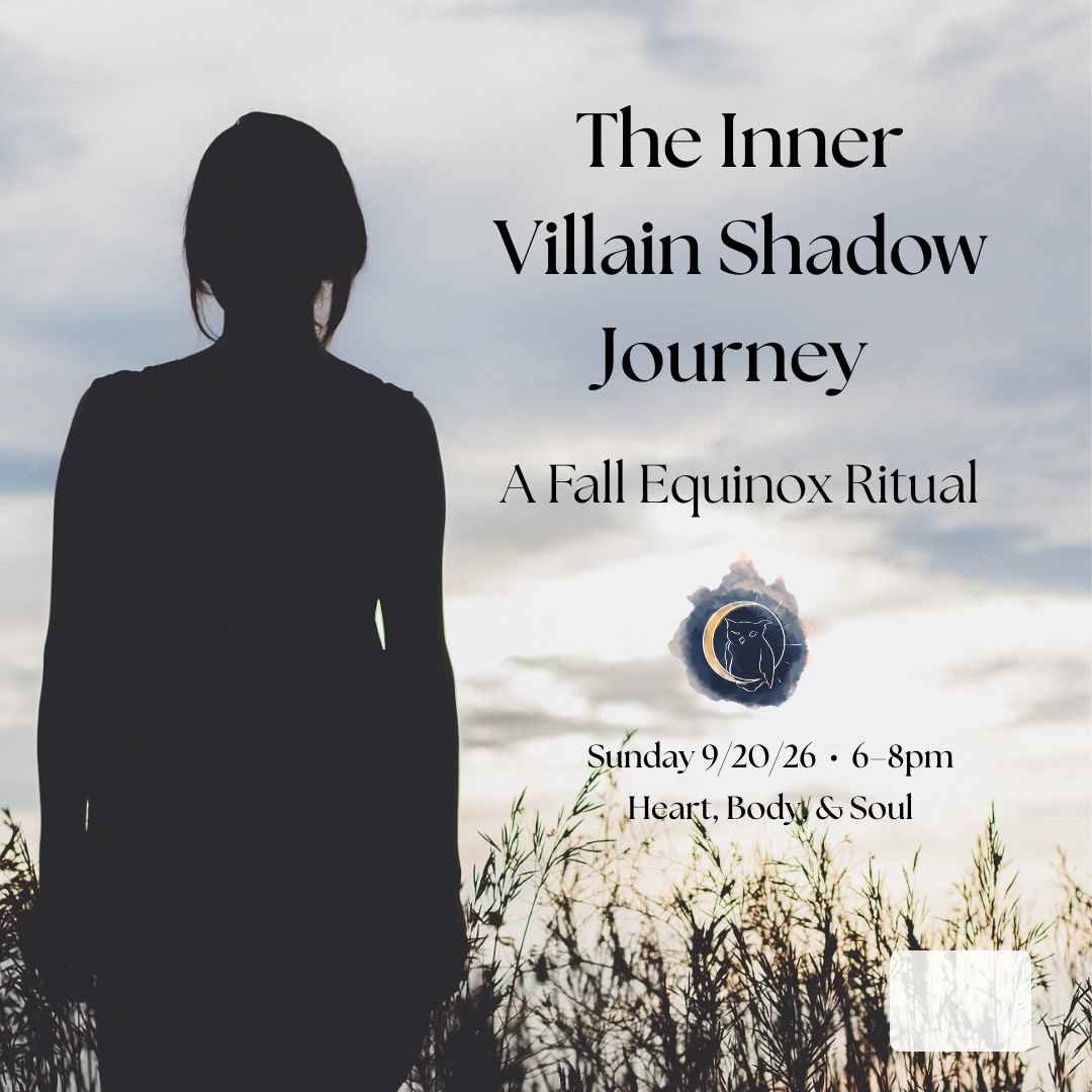 🌒 The Inner Villain Shadow Journey: A Fall Equinox Ritual