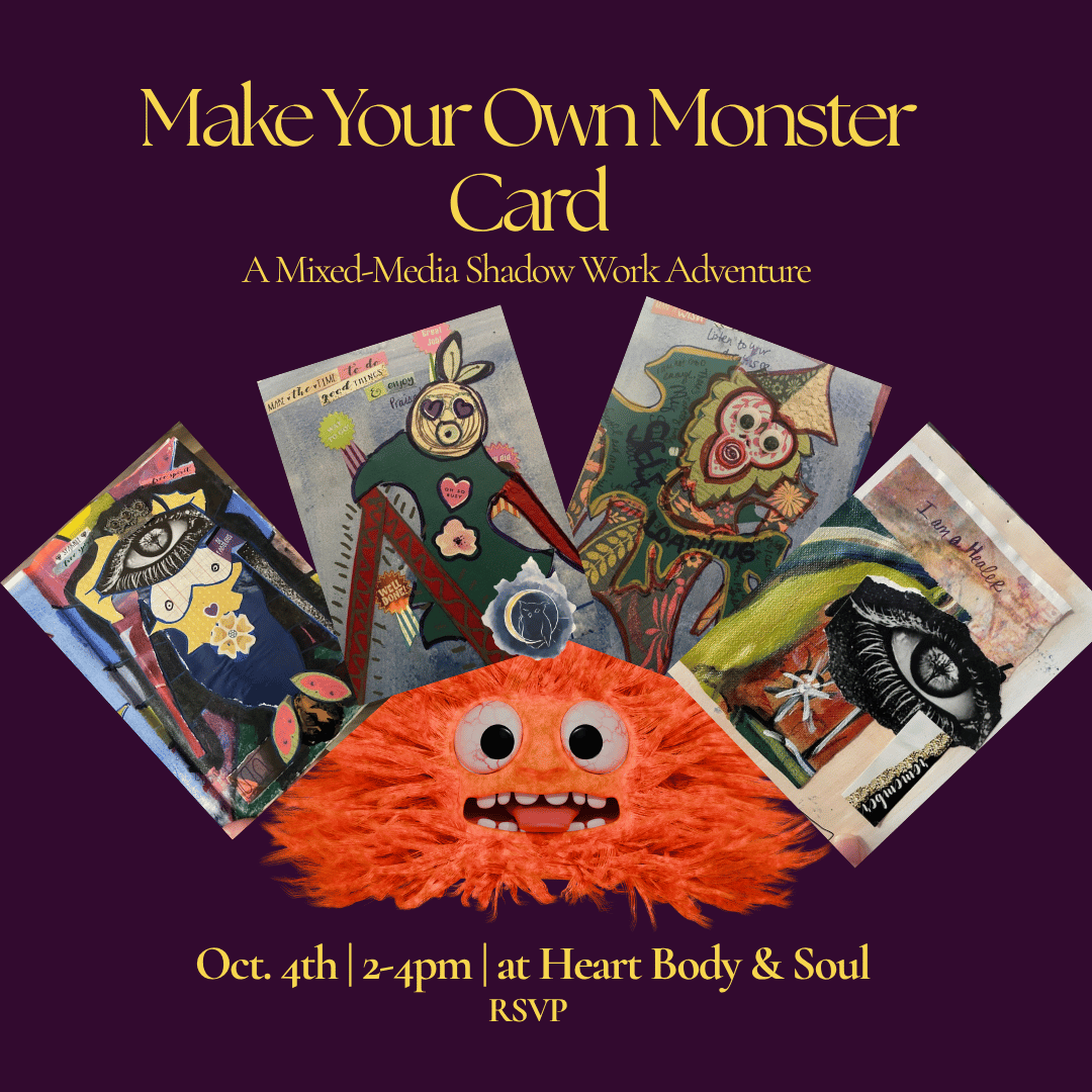 Make Your Own Monster Card: A Mixed-Media Shadow Work Adventure