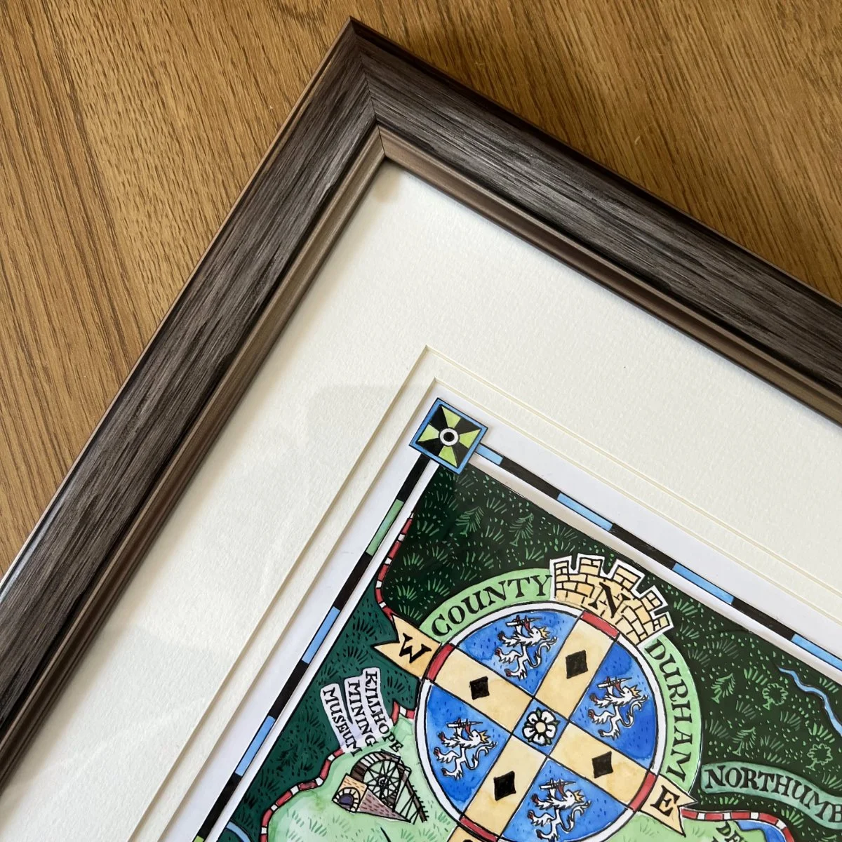 County Durham Land of the Prince Original — Northumberland