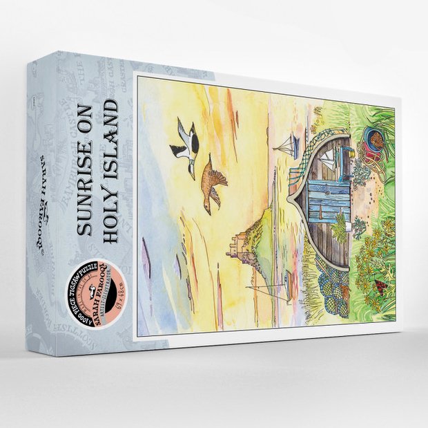 Sunrise on Holy Island - Jigsaw