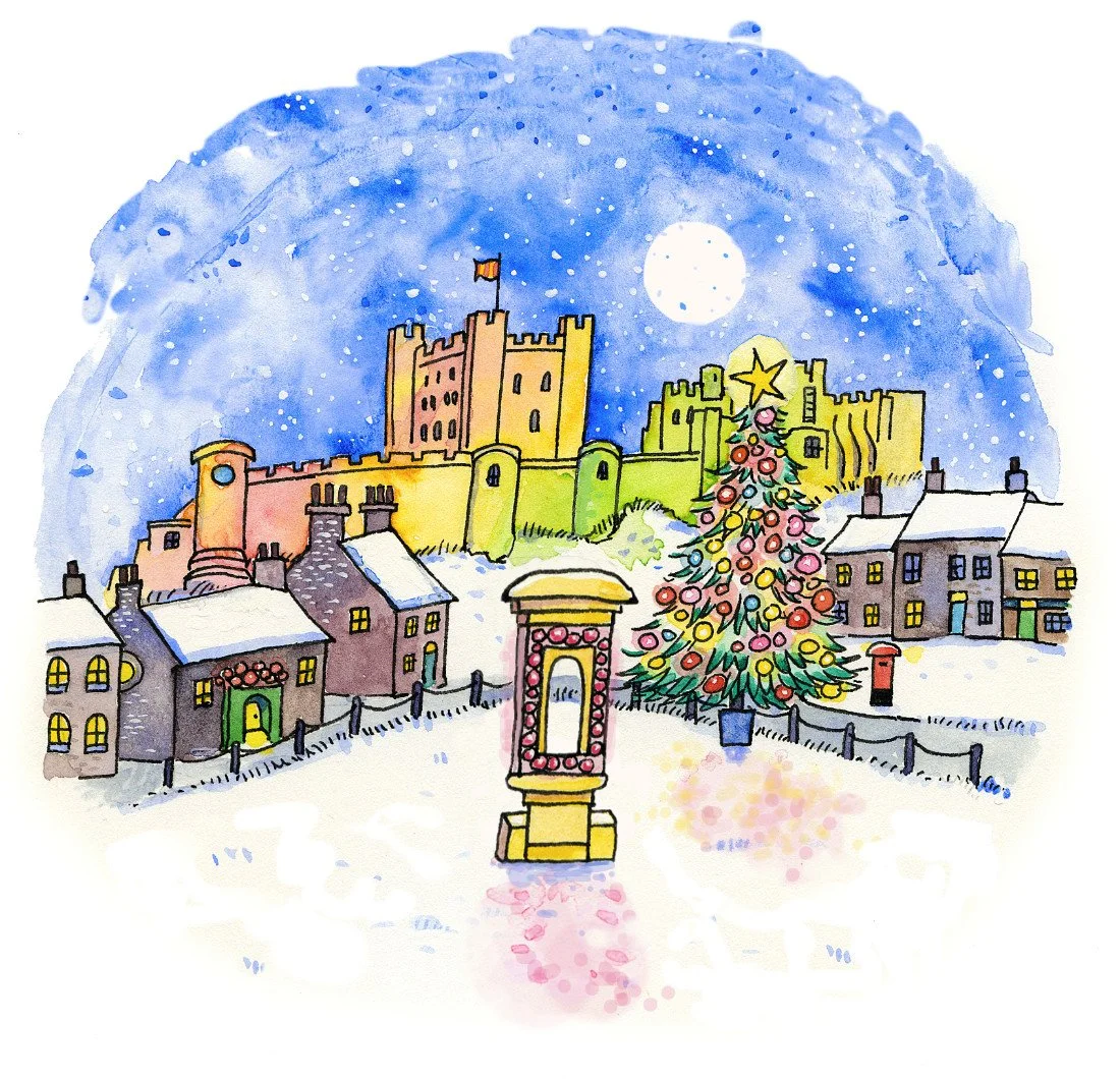 Christmas at Bamburgh - Original