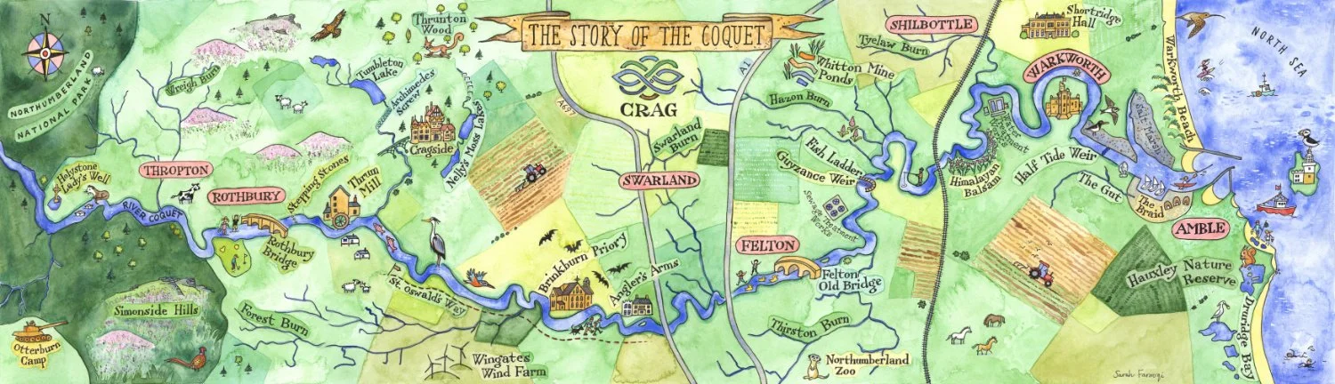 The Story of the Coquet - Print