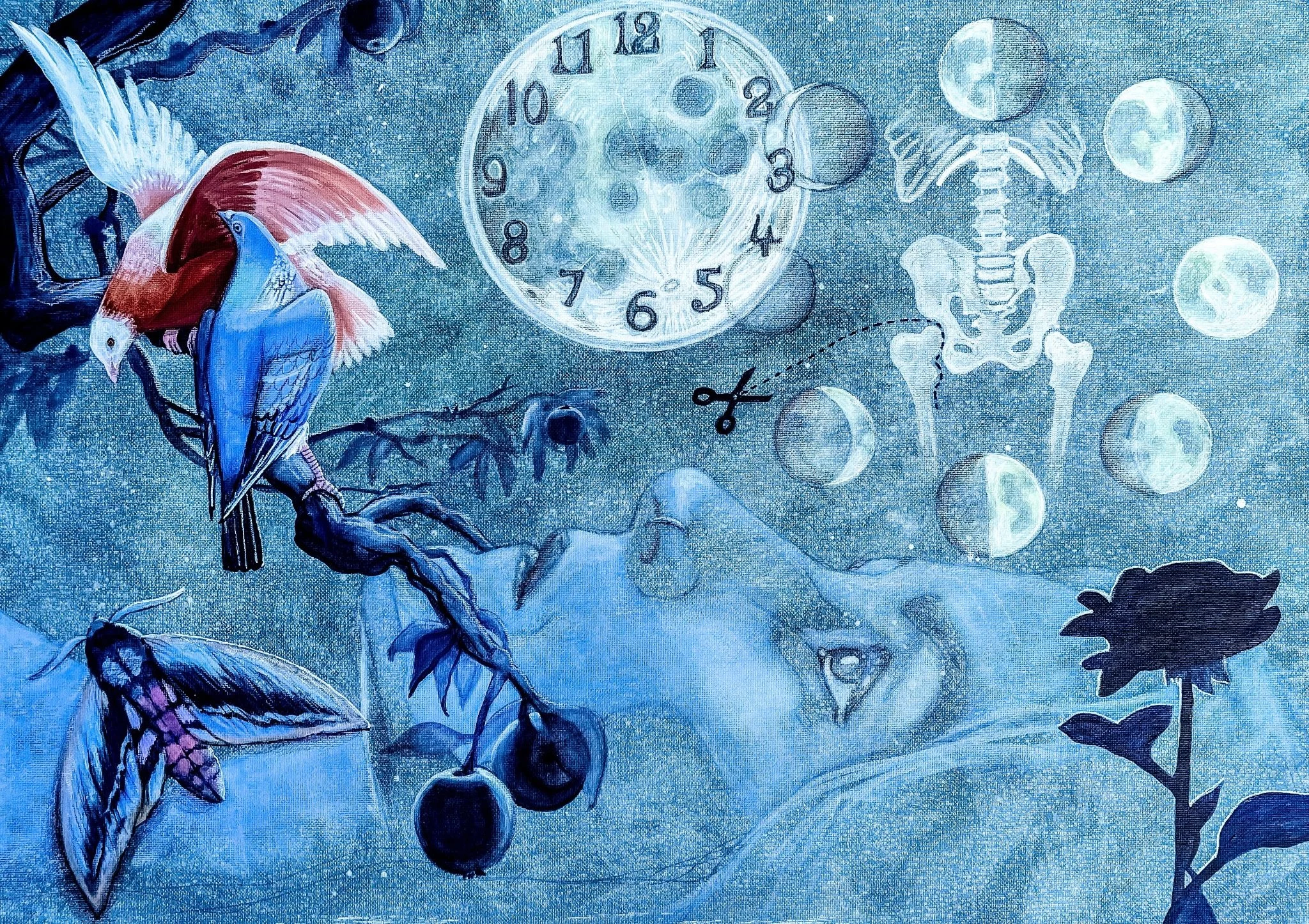 Policy of Truth - Acrylic on A2 Canvas Board - POA/Prints Available