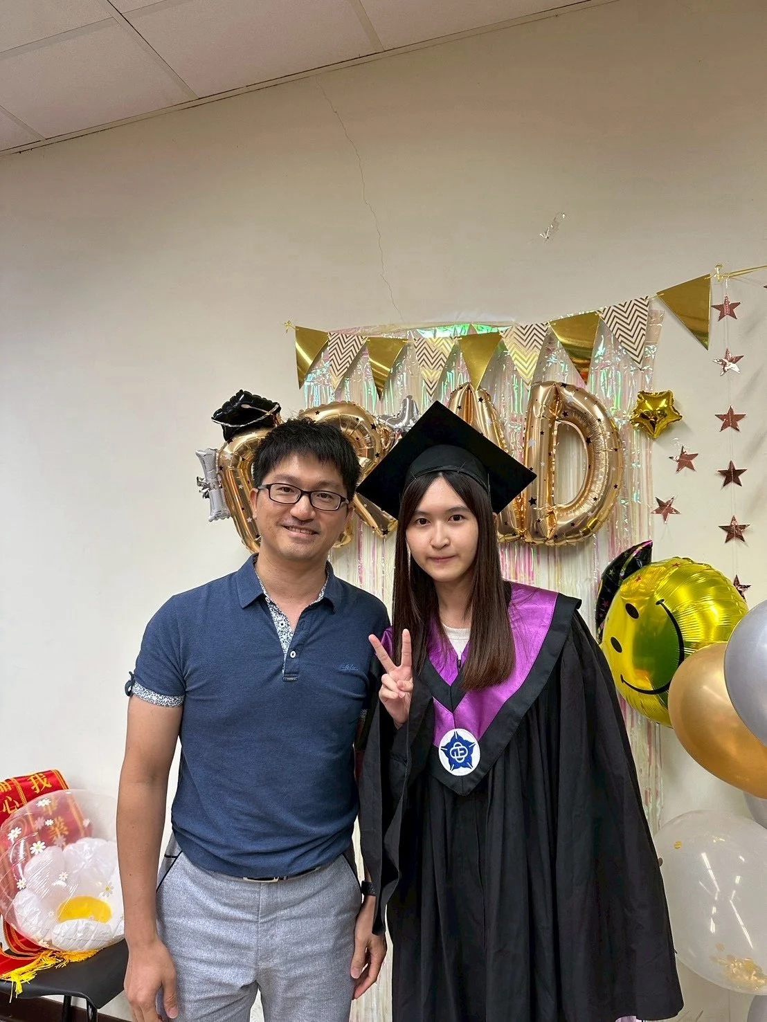 恭喜大學專題生亞真畢業 (2026.6)!