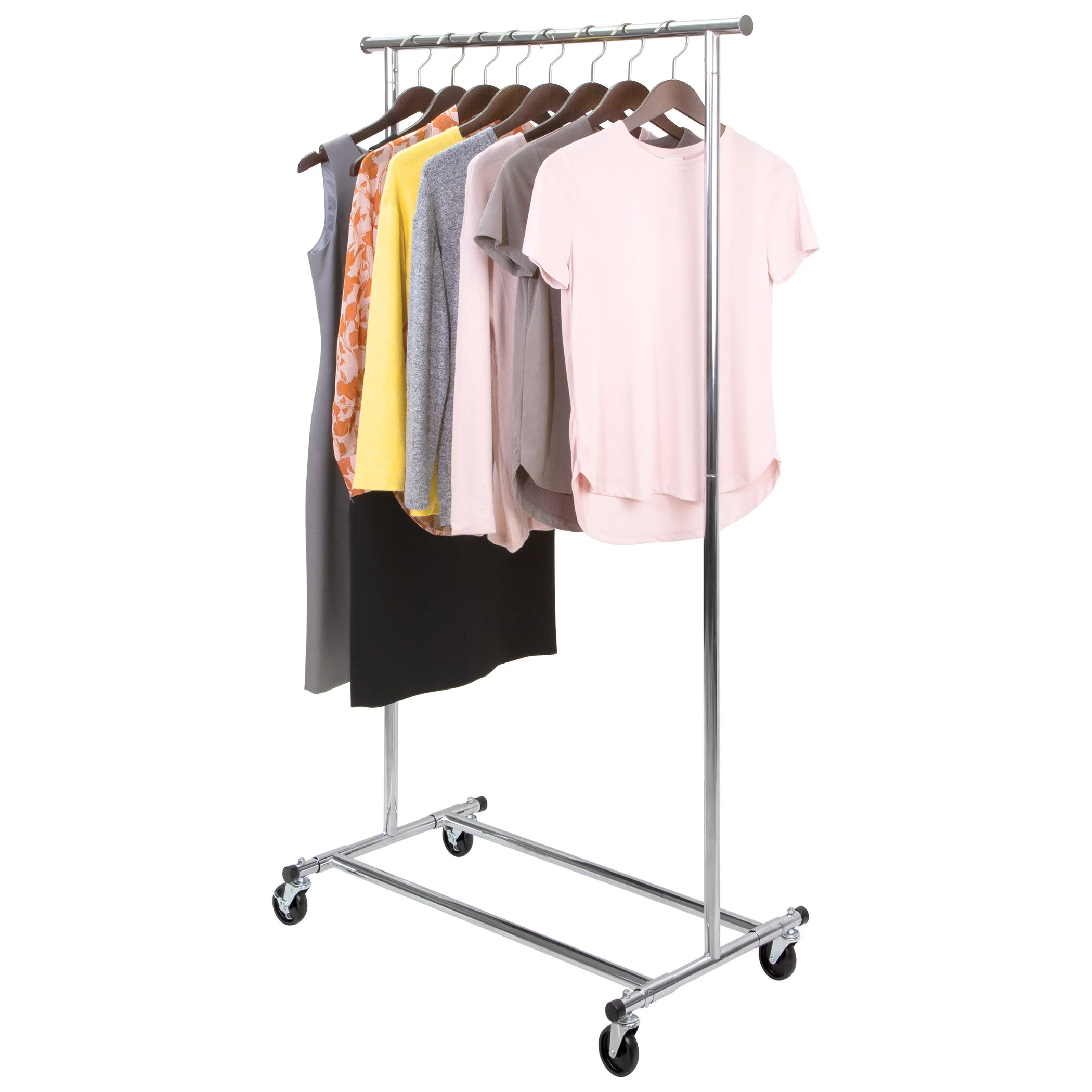 Commercial Folding Garment Rack — East Bank Designs