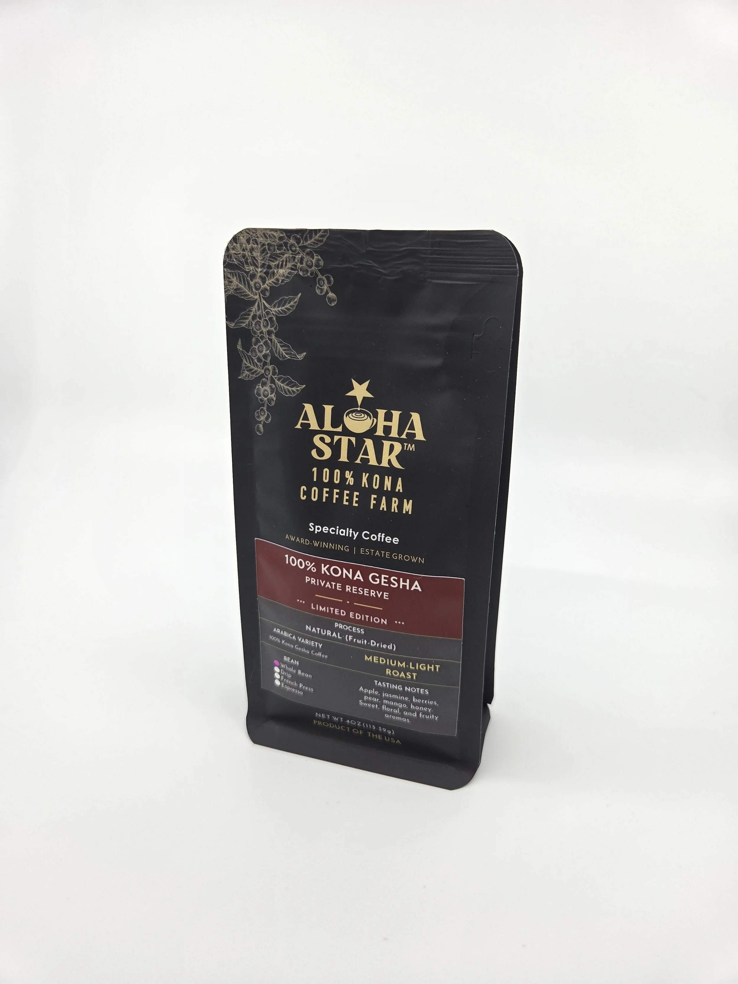 ASC_100_ Kona GESHA COFFEE NATURAL 4 oz.jpg