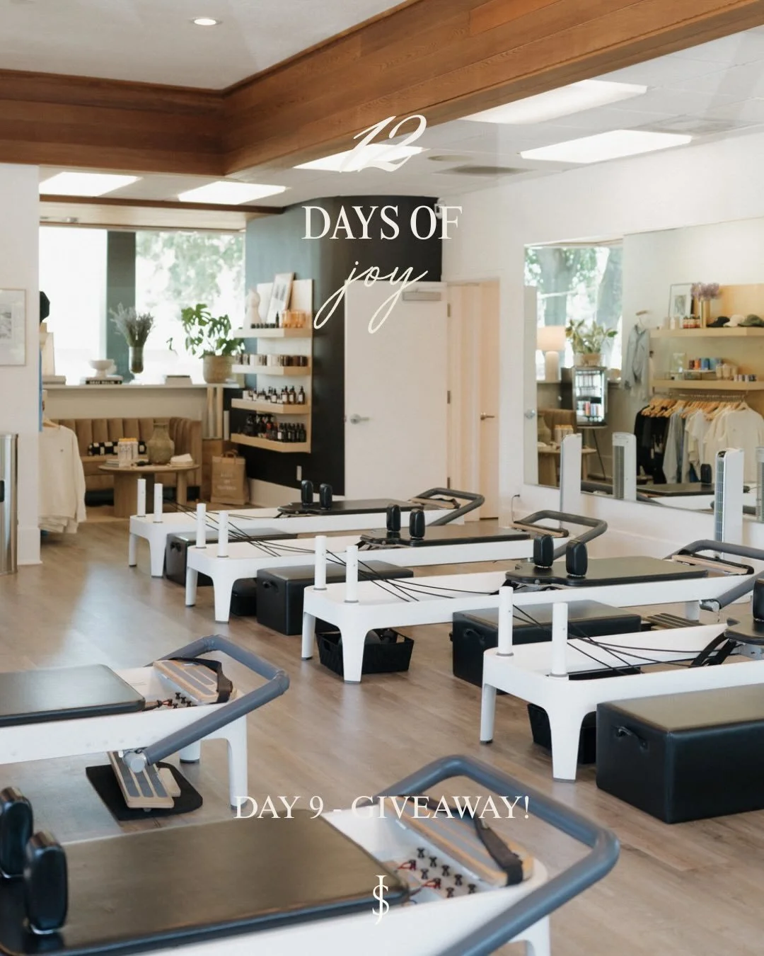 ✨ GIVEAWAY TIME ✨
Holiday self-care for YOU + a friend! 🫶🏻

Win:
&bull; Blowouts for two @rise.collective.ripon
&bull; A Private Pilates session for two&nbsp;&nbsp;@studiojoyca

To enter:
🤍 Tag a friend (enter as many times as you&rsquo;d like, on