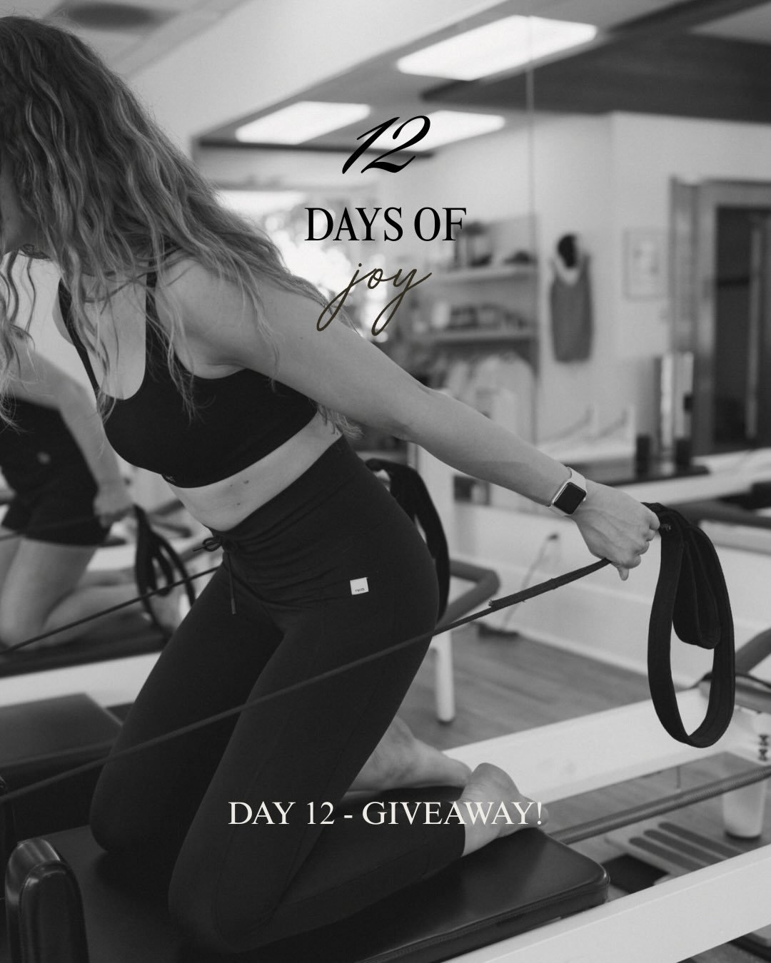 ✨ GIVEAWAY TIME! ✨
Thank you for sharing the love throughout all 12 Days of JOY! 🫶🏻

We&rsquo;re celebrating with something extra special&hellip;
1 winner will receive a PILATES PARTY for YOU and TEN of your friends here at @studiojoyca!
✨✨ ✨

How 