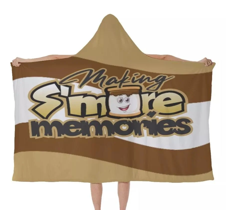 Camp Fire Hooded Blanket