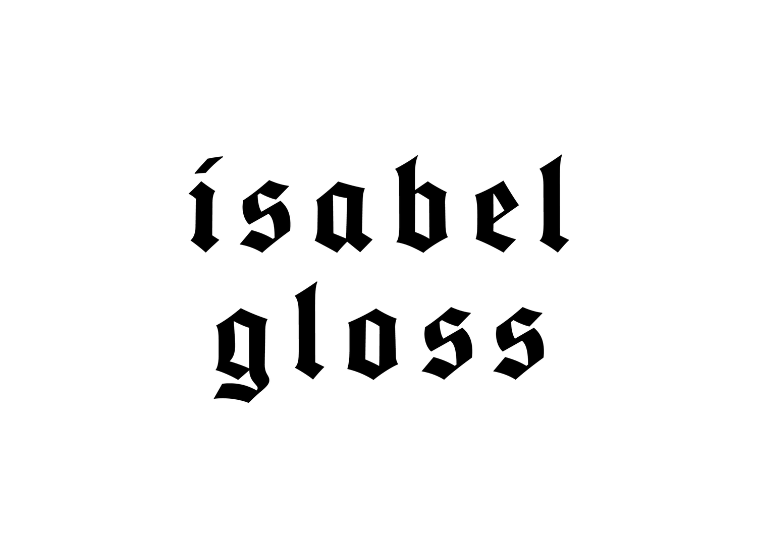 isabel gloss