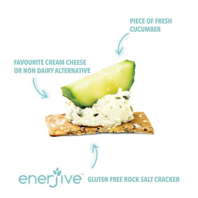 #snackhack pair @enerjiveinc Rock Salt #glutenfree crackers with your favourite vegetable and cream cheese or dairy free alternative! ⠀⠀⠀⠀⠀⠀⠀⠀⠀
.⠀⠀⠀⠀⠀⠀⠀⠀⠀
.⠀⠀⠀⠀⠀⠀⠀⠀⠀
.⠀⠀⠀⠀⠀⠀⠀⠀⠀
.⠀⠀⠀⠀⠀⠀⠀⠀⠀
. ⠀⠀⠀⠀⠀⠀⠀⠀⠀
#glutenfree #glutenfreecrackers #glutenfreecookies