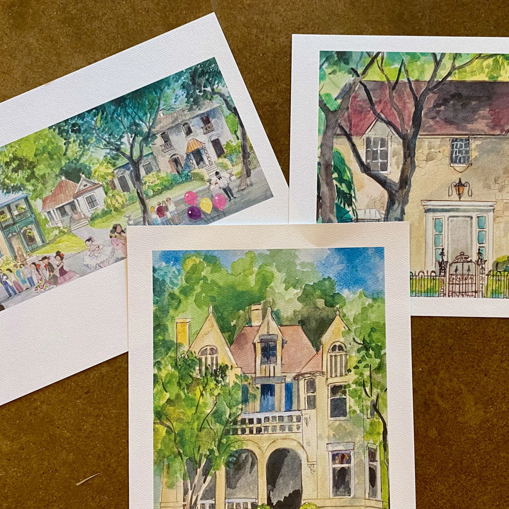 Caroline Shelton Watercolor Prints