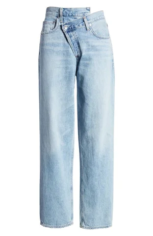 AGOLDE - Criss Cross Upsized Jeans — EMILY TOMASELLO