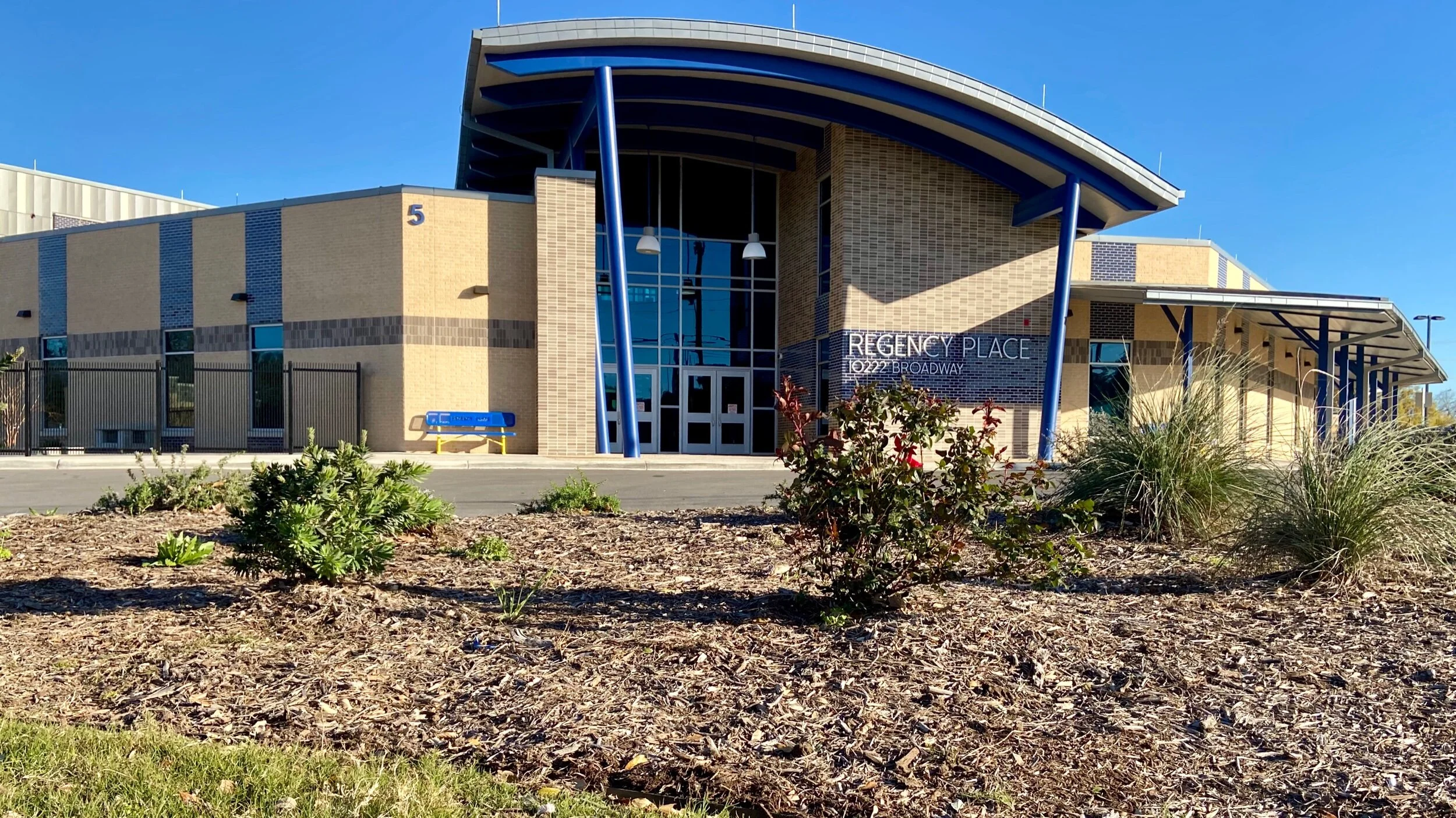School building supporting phased construction and ongoing operations