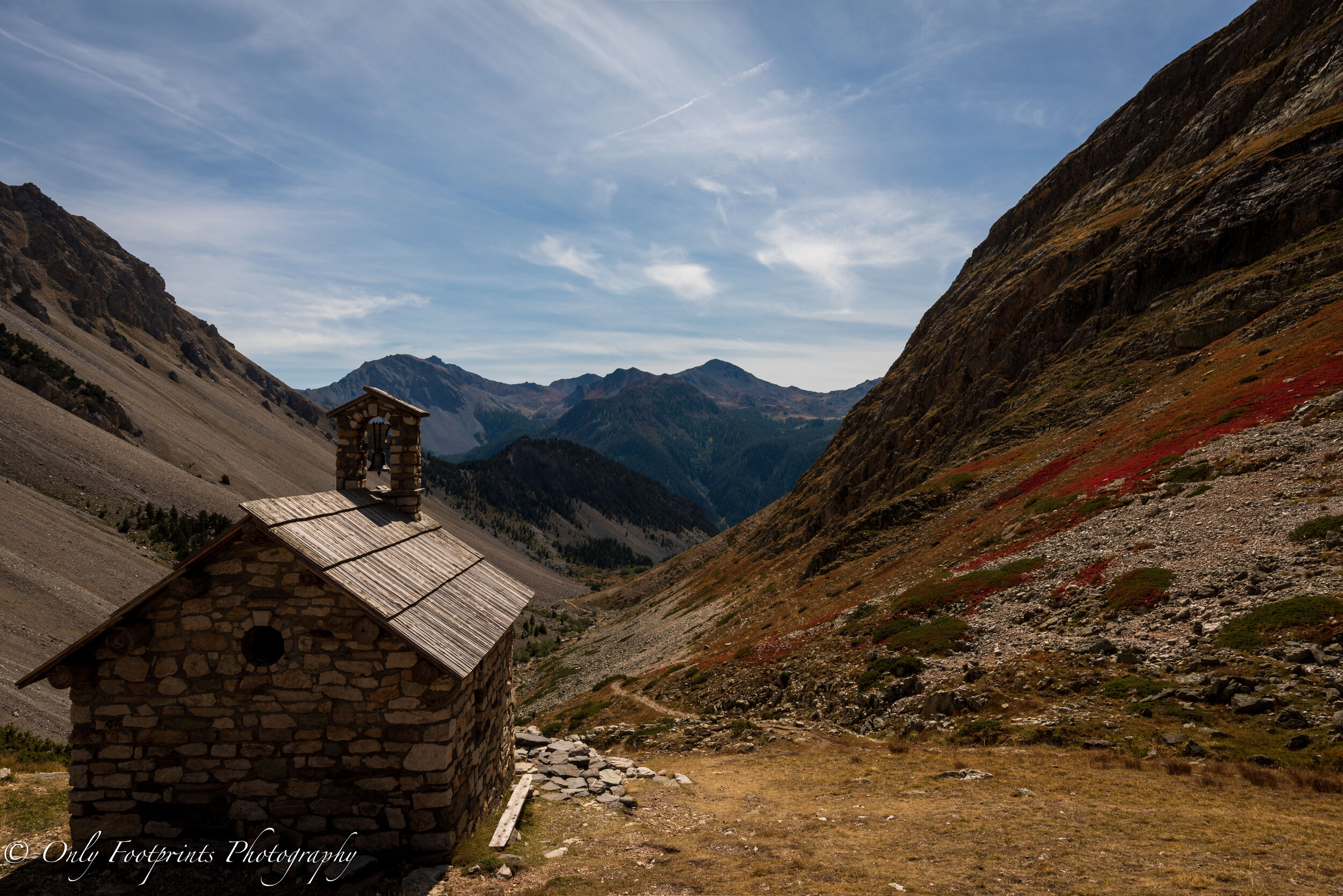Chapel below Lac Noir, Nevache, France.