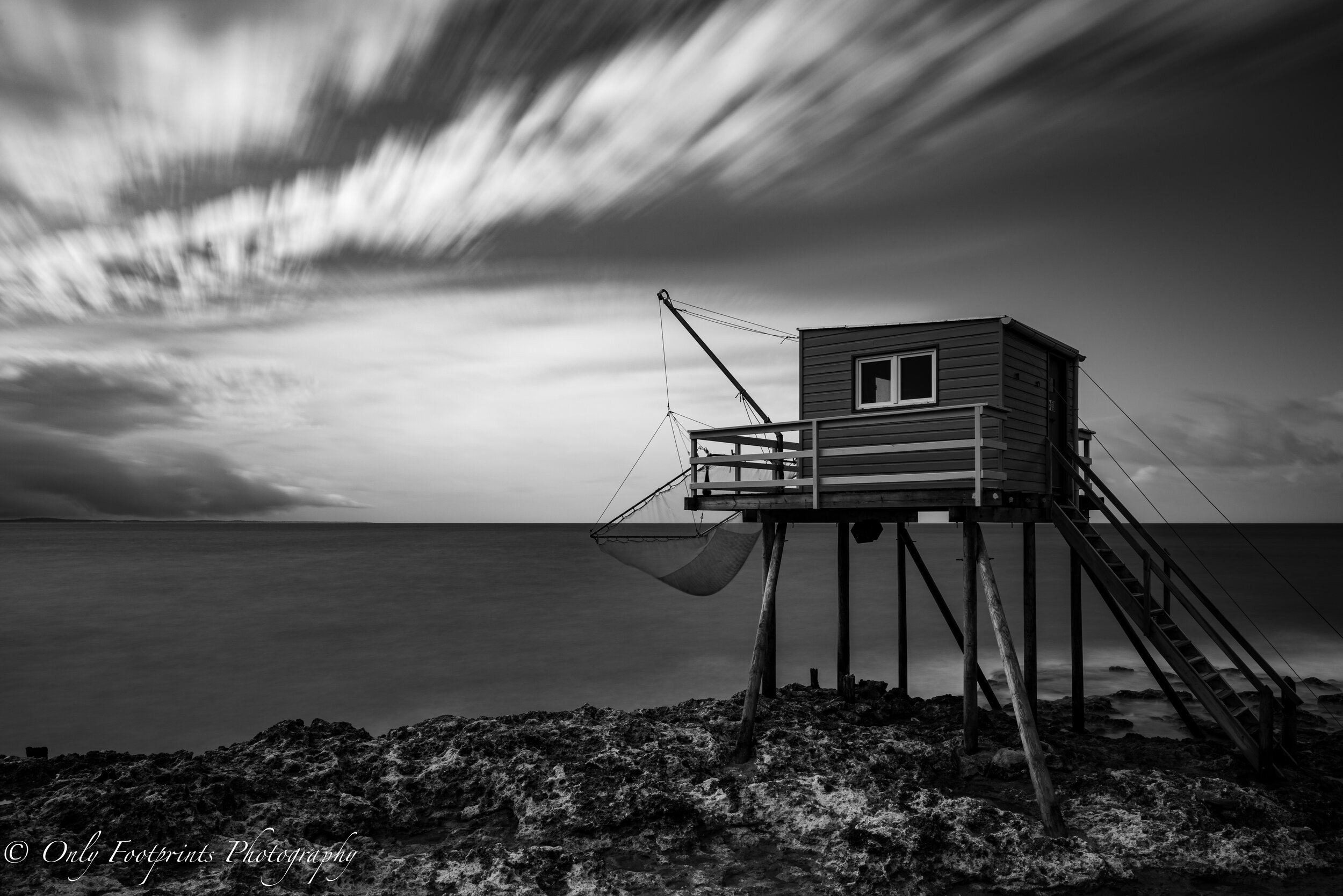 Devils point fishing hut