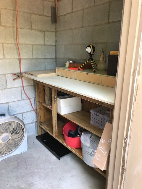 My Small Encaustic Studio