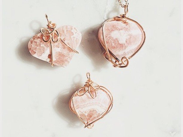 Happy Valentine's Day! 

~Rhodochrosite~
The Japanese name for rhodochrosite is &quot;Inca Rose&quot;. It is said to be the strongest gemstone in love.

Rhodochrosite means &quot;the color of roses&quot; in Greek. It is said to attract a soul mate, m