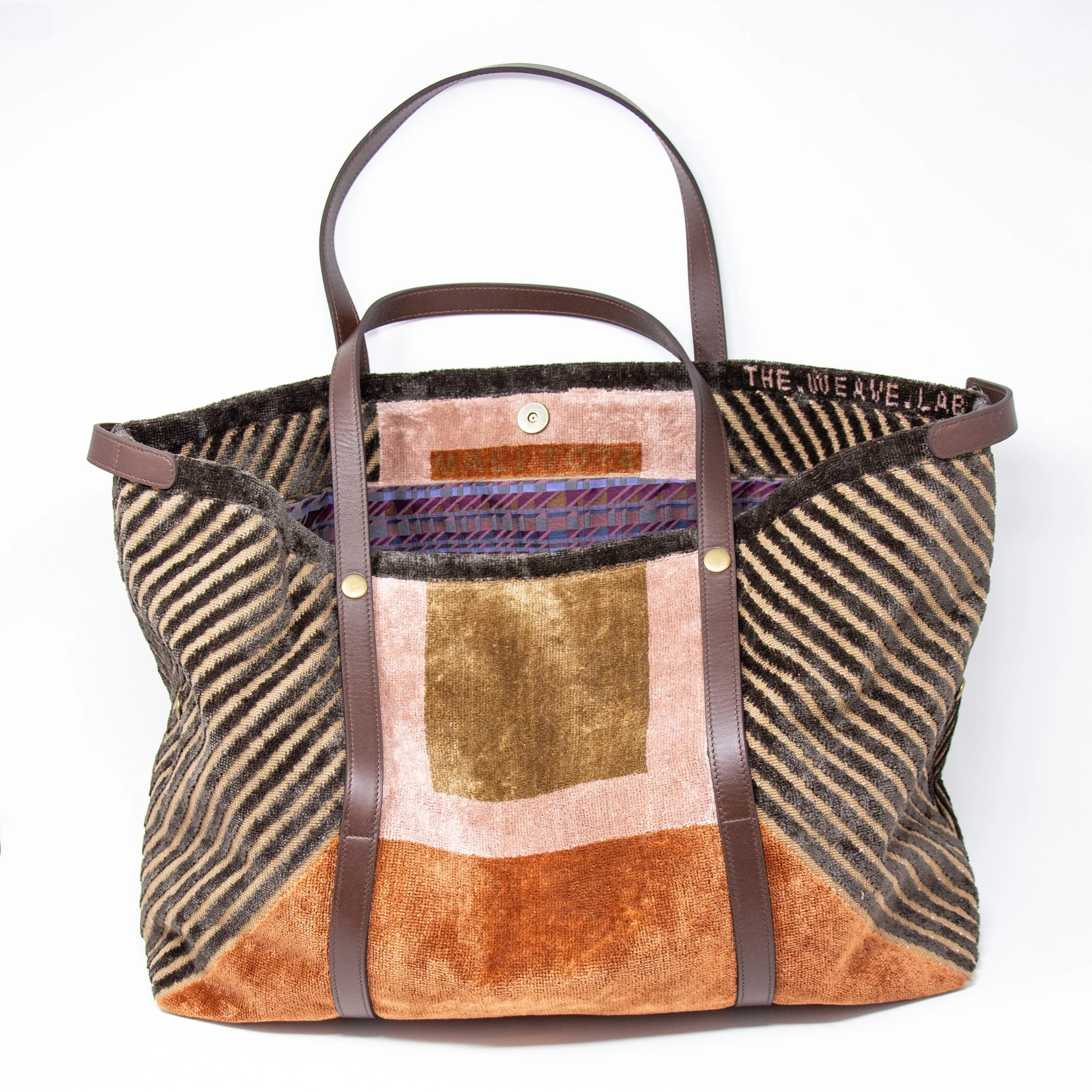 MALI TOTE--Cinnamon Rose
