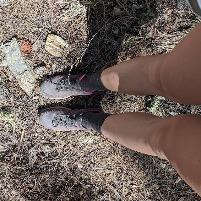 Went for a #local #hike in my @lowaboots and socks this weekend! Grateful to have close access to the outdoors and secret spots to maintain distancing on a busy weekend. On week days I hit our suburban sidewalk with an audiobook to imagine greater ad