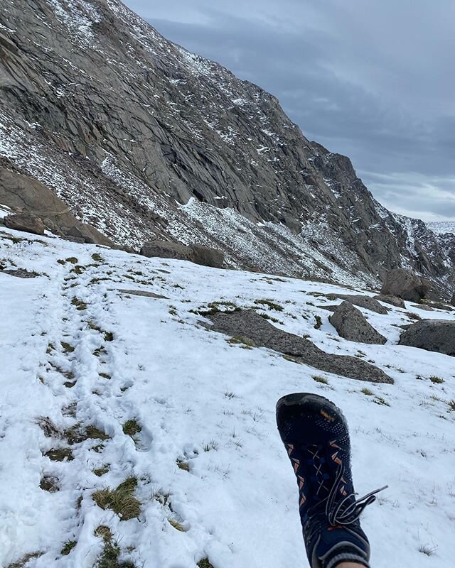 snow in June! Innox Pro was up for the task @lowaboots