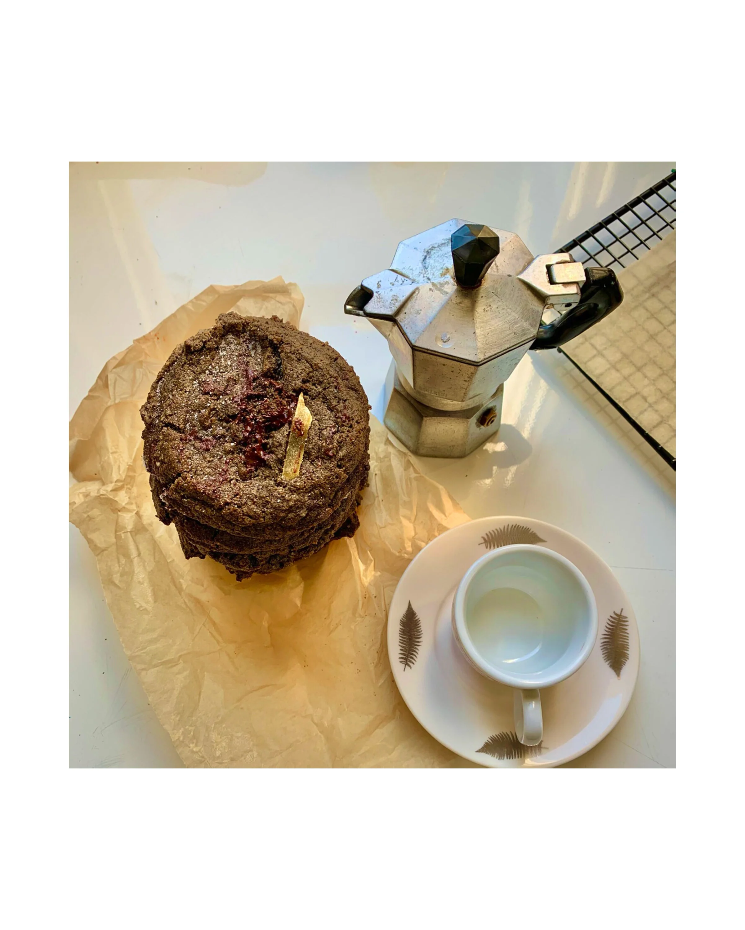 Buckwheat Chocolate &amp; Ginger Cookie (Gluten Free)