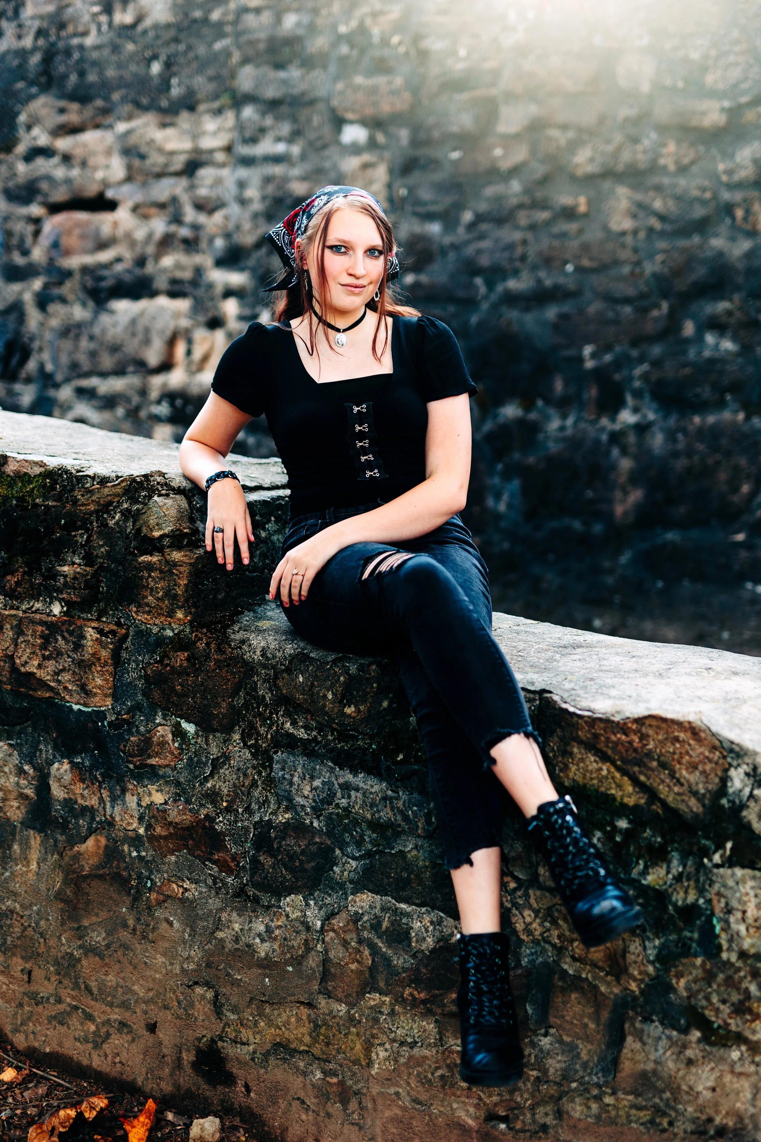 Cool portrait at Lock Ridge Park