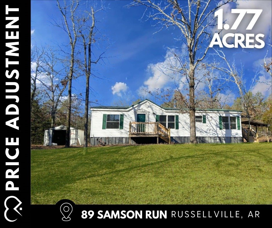 Exciting news! 🎉 This great home on 1.7 acres now comes with a brand-new lower price! 🏡 🌳

It also offers the option for owner financing and boasts a spacious living room and dining area, along with a generously sized primary bedroom and plenty of