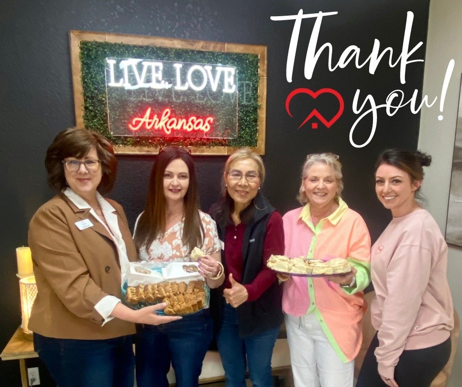 Huge thank you to our dear friends and clients  Donna &amp; David Davis for their thoughtful gesture of bringing us some delightful treats today! 🍰💖
Your kindness and generosity brightened our day and reminded us of the wonderful connections we've 