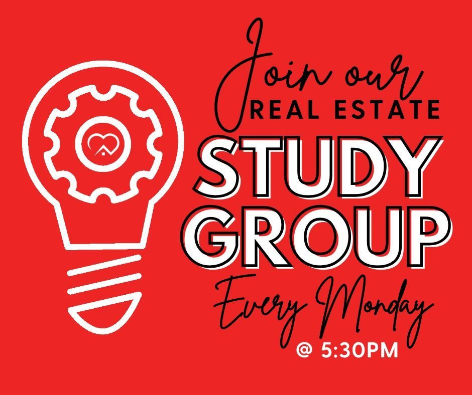Looking to Expand Your Real Estate Knowledge? Join Our FREE Study Group! 👥💡

Our inclusive real estate community welcomes everyone, whether you're a licensed professional, aspiring to become one, or simply curious about the real estate industry.

?