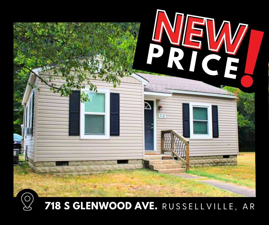 This inviting home just became even more enticing with a fresh new price tag! 🏡💰😍

Renovated in 2013, this delightful residence sits adjacent to Russellville's latest walking and bike trail, offering the perfect blend of outdoor leisure and city c