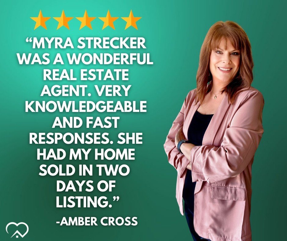 🌟 We're thrilled to share another 5-star review for agent Myra Strecker! 🌟

Amber Cross found her new home with Myra's exceptional help, and we couldn't be prouder. If you're searching for a dedicated and knowledgeable real estate agent, look no fu