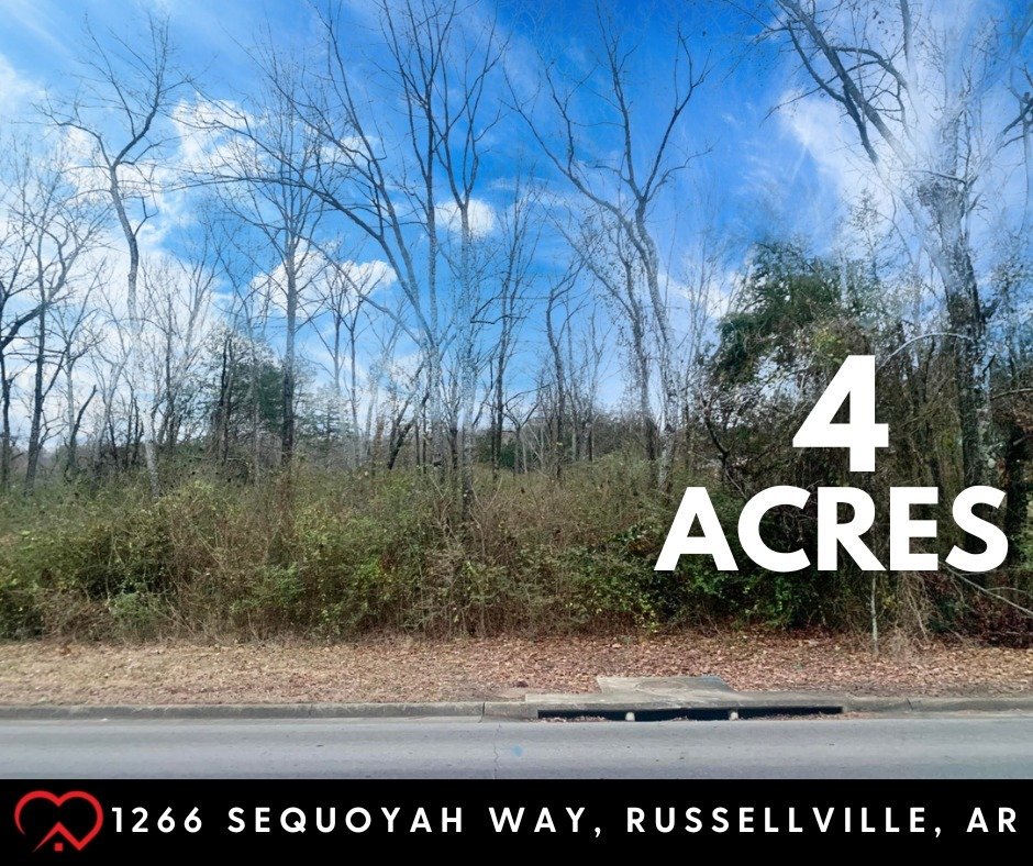 🌳 Looking for land in Russellville? 🌳

Discover this fantastic 4-acre lot in the highly sought-after Sequoyah School zone! 📚✨

With access to top schools and city conveniences, this is the perfect spot to build your dream home and raise your famil