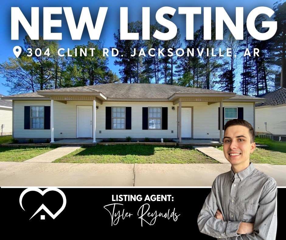 🔥 Don't miss this fantastic investment opportunity in Jacksonville, AR! 🔥

Each duplex unit features:
🏡 2 Bedrooms
🛁 2 Bathrooms
📐 826 Sqft of comfortable living space

Both units are currently occupied with tenants paying $895/month, providing 