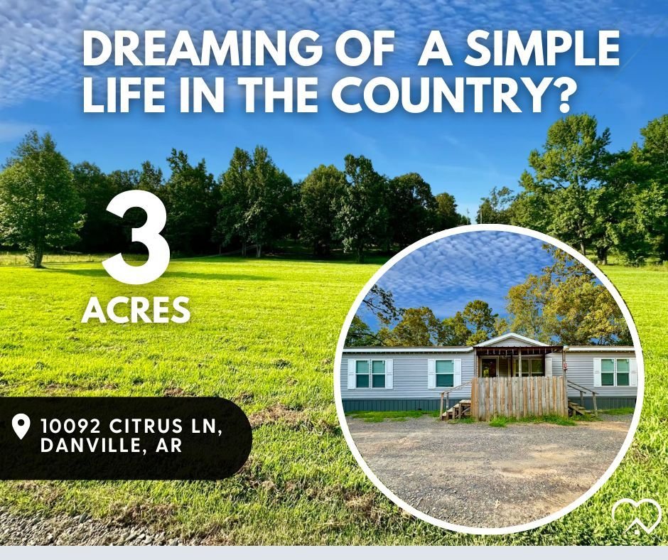 ✨🏡 Welcome to 10092 Citrus Lane! 🏡✨

Nestled on a serene 3-acre lot just minutes from Centerville, this newer mobile home combines modern convenience with country charm. Featuring an open-concept design, you'll love the spacious kitchen island, coz