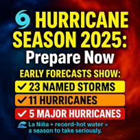 📢 2025 Hurricane Season: Here’s Why You Need to Get Ready Now 🌀