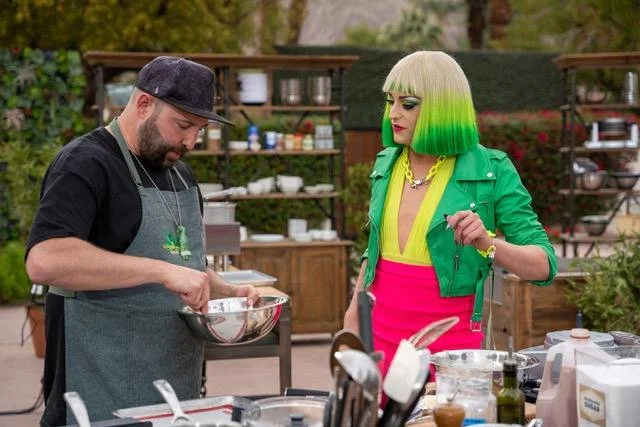 Chef Roilty, a private chef in Denver, featured on Food Network’s Chopped 420 preparing a cannabis-infused fine dining dish.