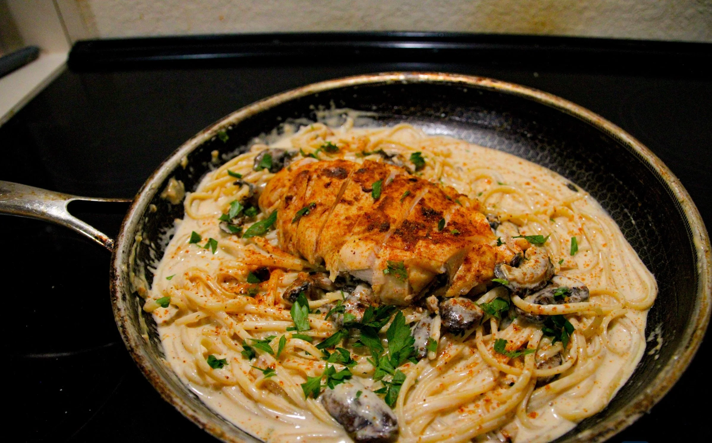 Cajun Chicken Alfredo Pasta