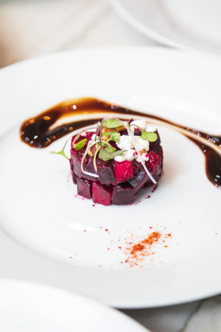 Roasted beet salad