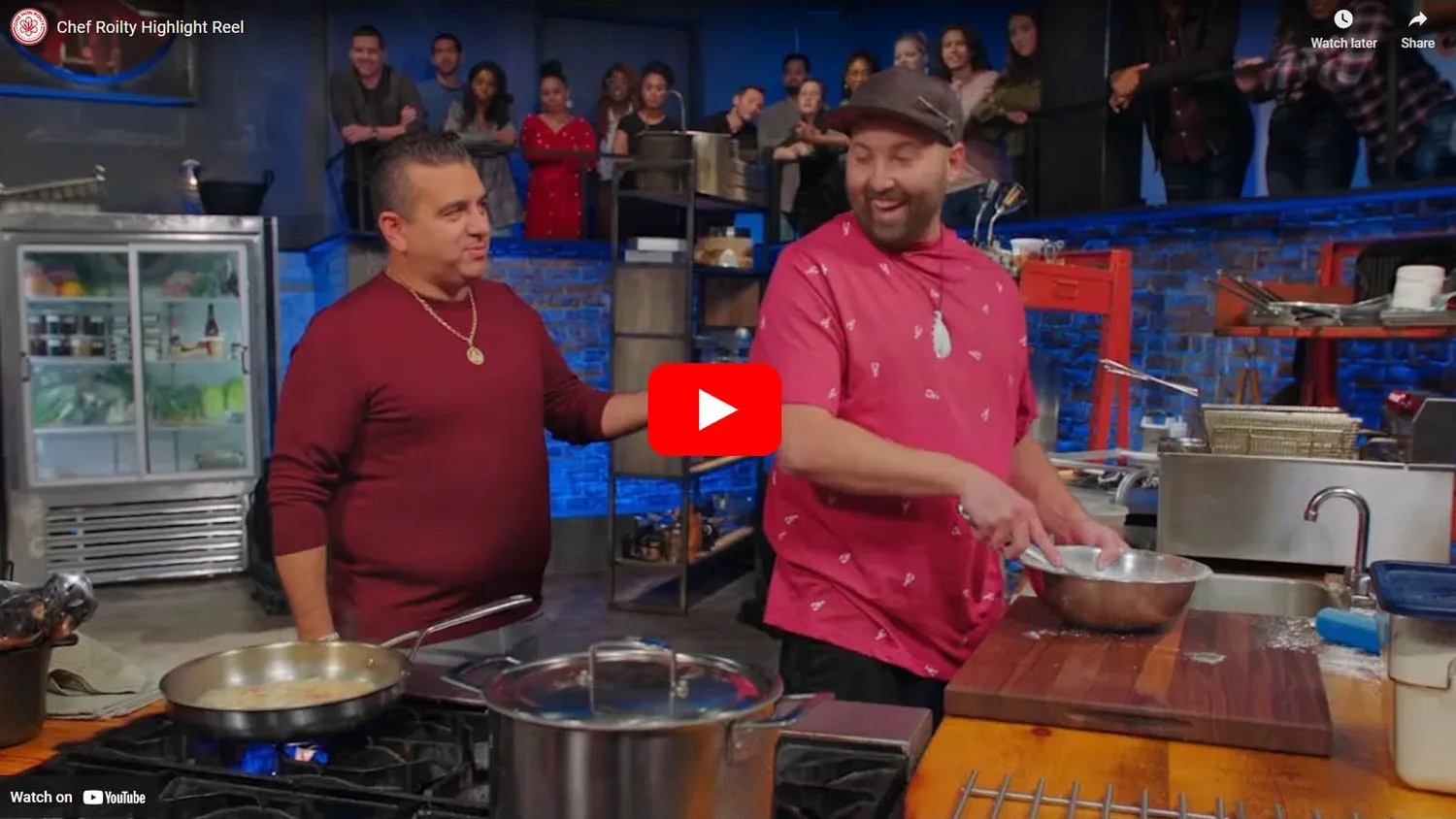 Chef Roilty television highlight reel thumbnail