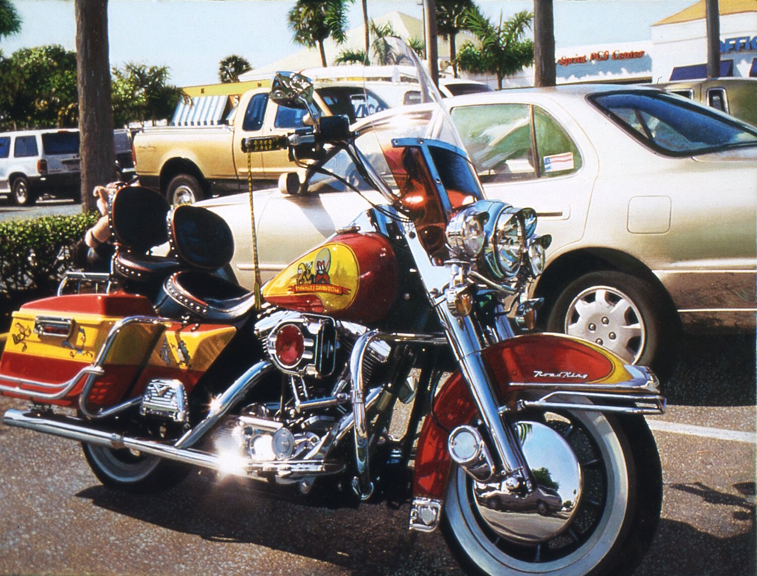 Harley Road King, Naples, Florida