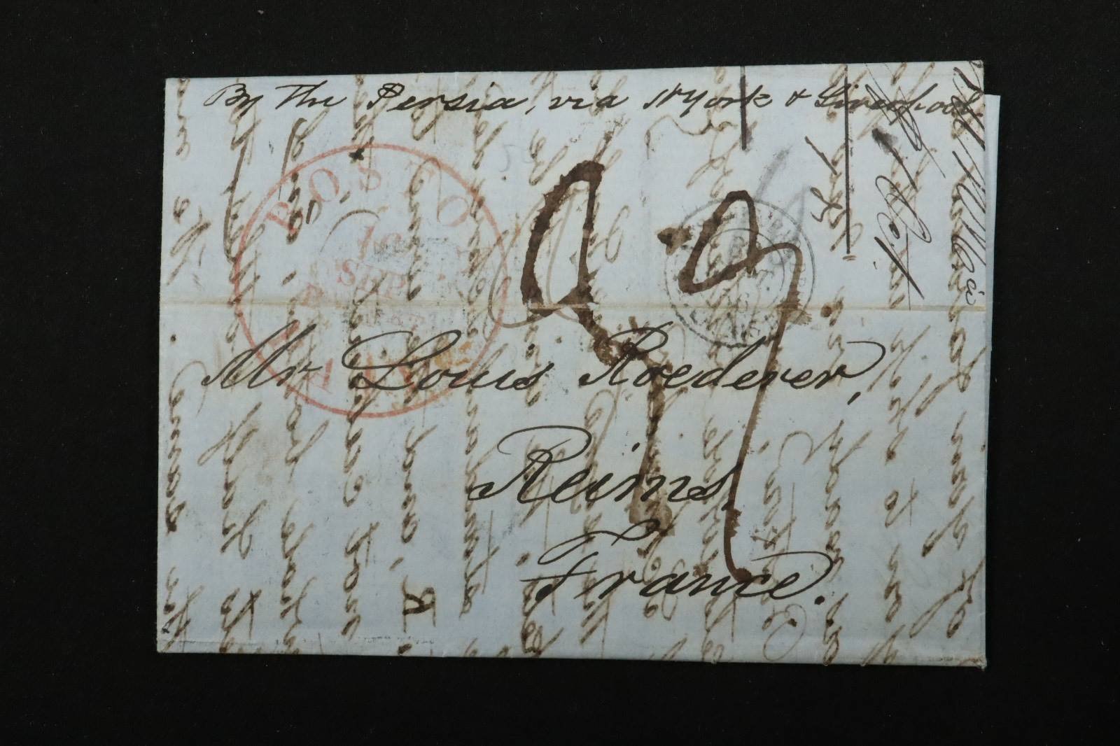 Cholera Disinfected Letters: Postal History from an Age of Epidemics