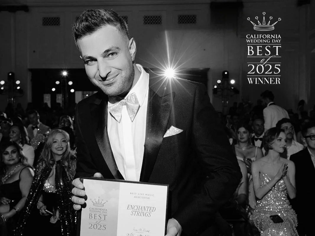 Enchanted Strings named California Wedding Day's Best of 2025: "Best Live Music" Winner