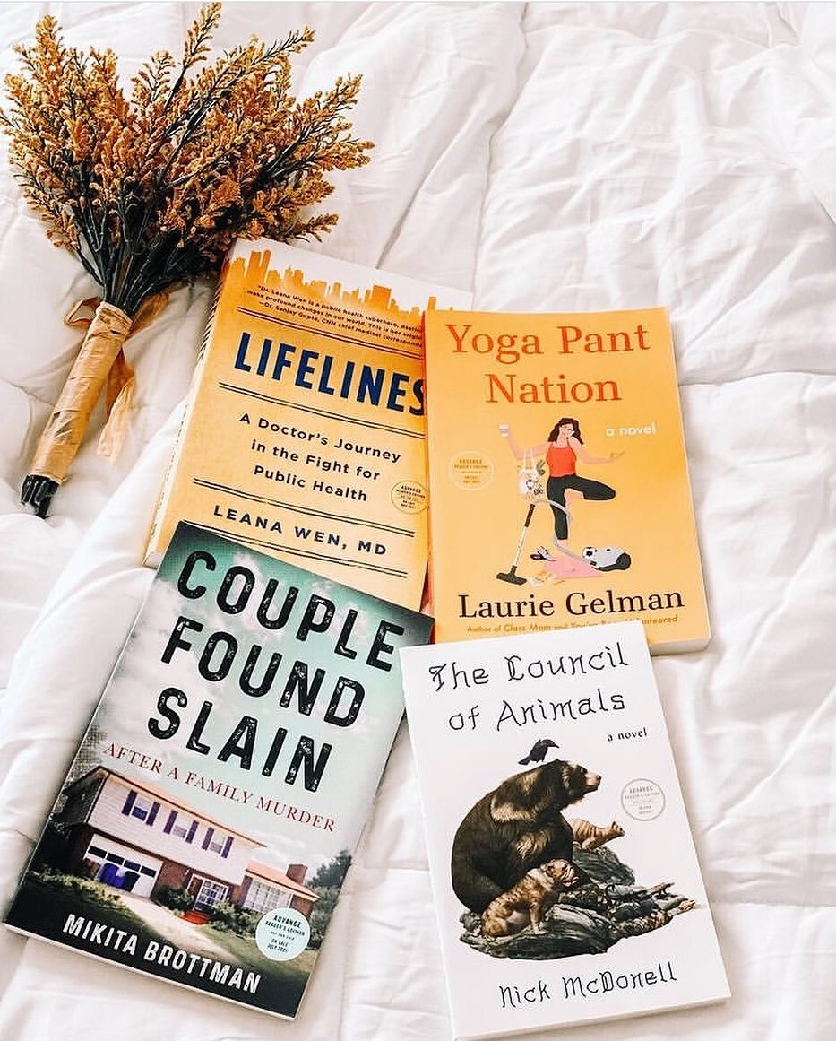 ☀️📚Summer is officially here and we have lots of new books coming out this month! Which of these July reads are you looking forward to? 👩&zwj;⚕️🏠🧘&zwj;♀️🐻 

📷: @nurse_bookie