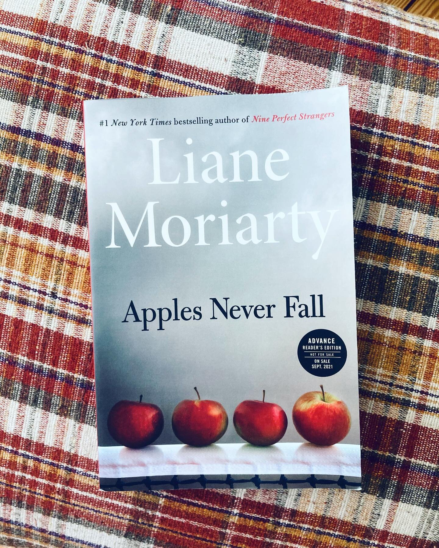 🍎🎉A rave review in from @janeharperauthor for Liane Moriarty&rsquo;s APPLES NEVER FALL: &quot;I loved it. An absolute page-turner with all the wit and nuance that put Liane Moriarty head and shoulders above the crowd. Liane Moriarty shows once agai