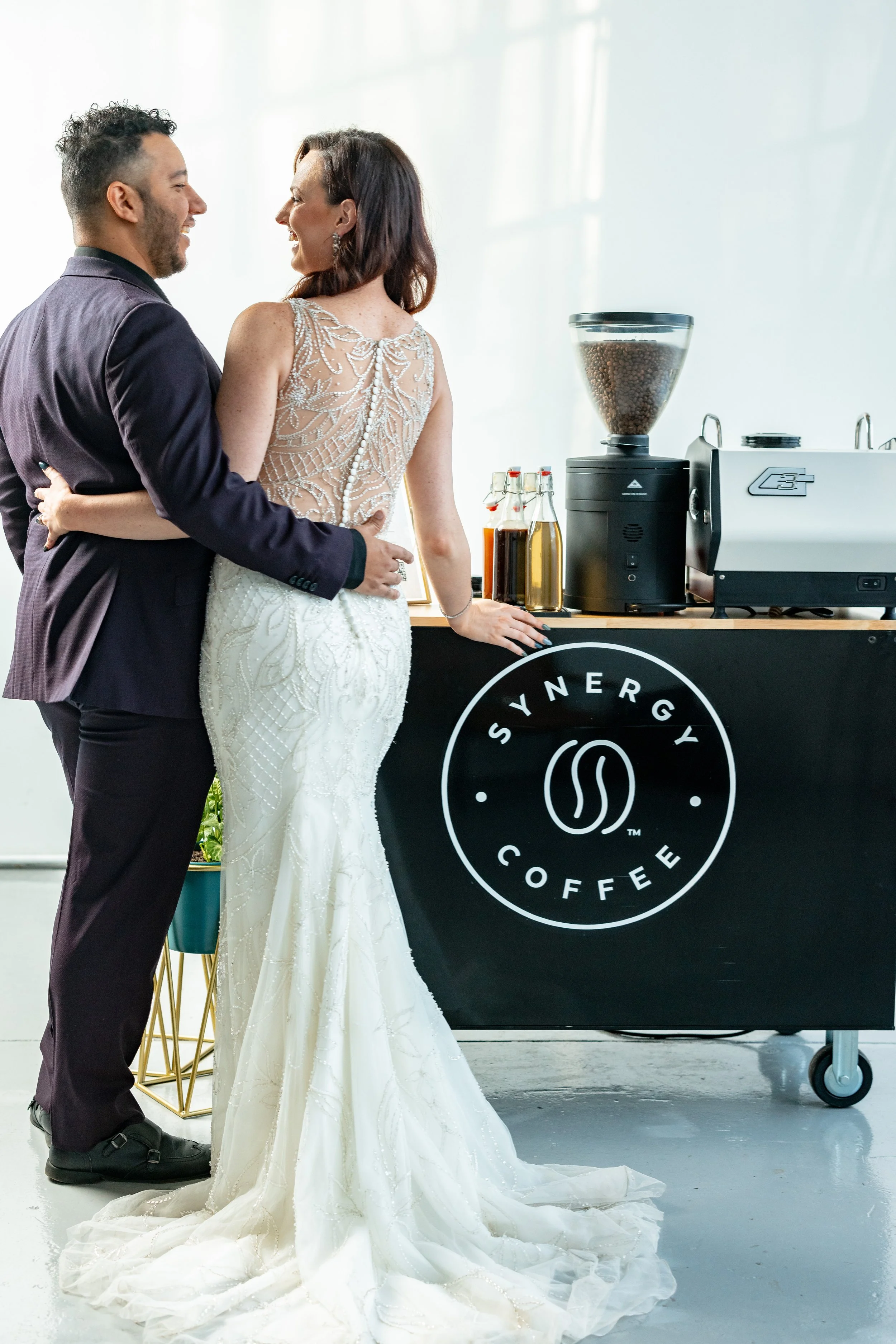 What's it like to have a coffee bar at my wedding?