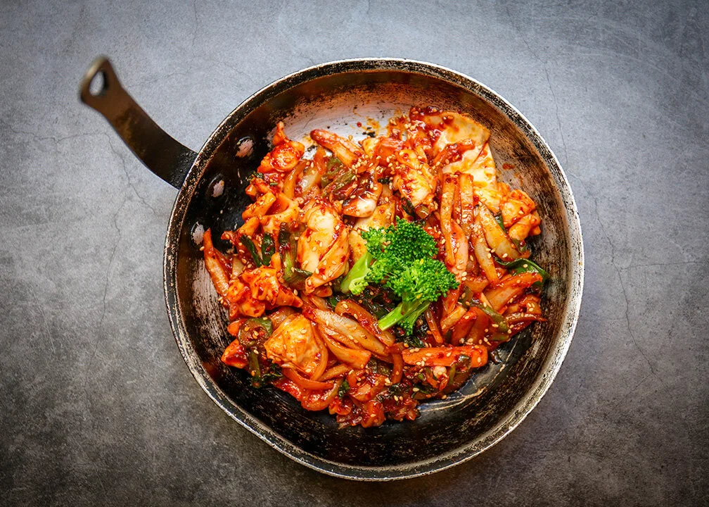Stir-Fried Squid, 오징어 볶음
